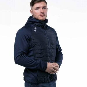 Multi-Quilted Jacket – Navy