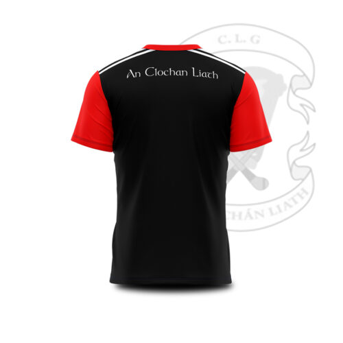 An Clochan Liath – Black Hurling Jersey