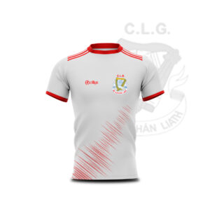 An Clochan Liath – White Football Jersey
