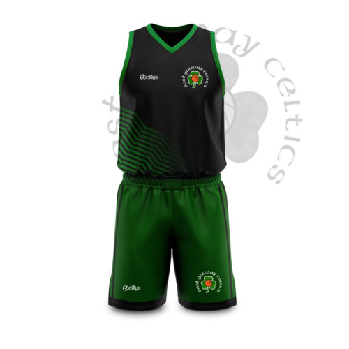 East Galway Celtics – Adults Kit Black/Green