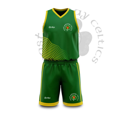East Galway Celtics – Kids Kit Green/Yellow