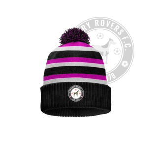 Cappry Rovers – Pink Bobble Hat