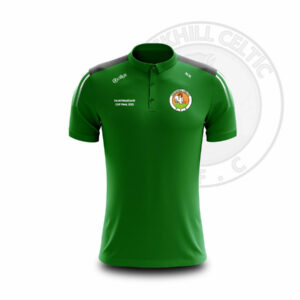 Cockhill Celtic F.C. – Green Polo T-Shirt